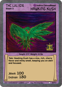 Hawking Kush (Color Non Holo)