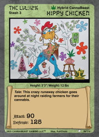 Hippy Chicken (Color Non Holo)