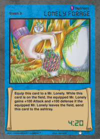 Lonely Forage (Color Holo Serialized)