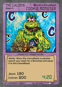 Cookie Monster (Color Holo Serialized)