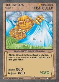 Hash Golem (Color Holo Serialized)