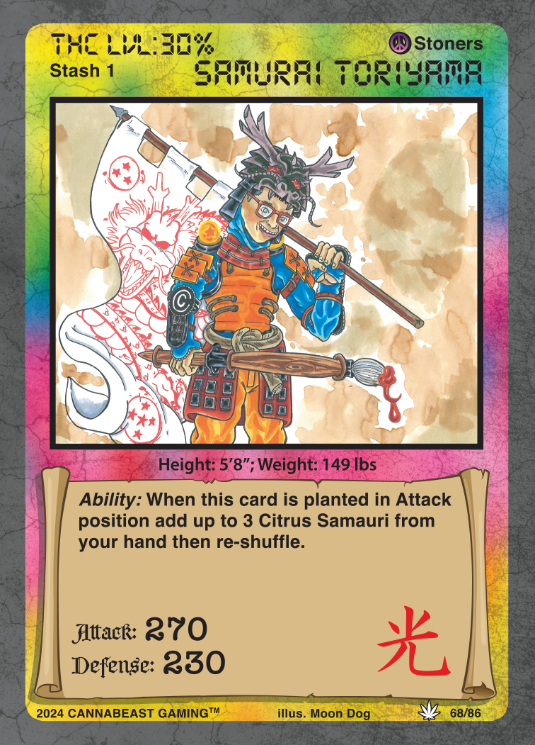 Samurai Toriyama (Color Holo)