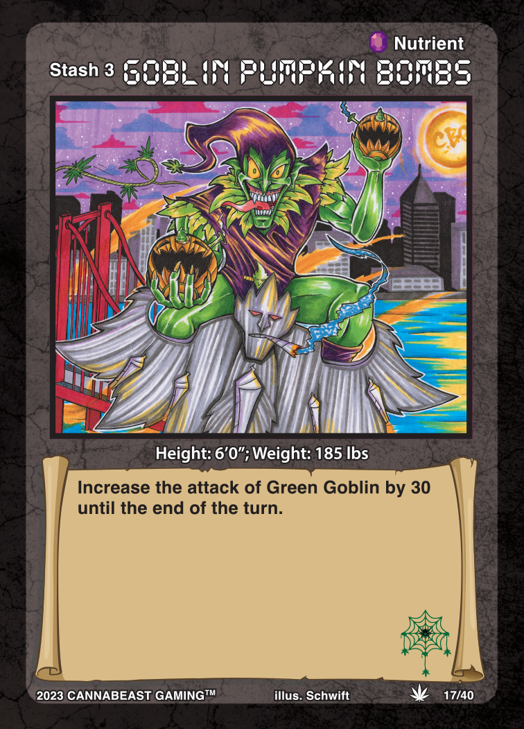 Goblin Pumpkin Bombs (Color Holo)